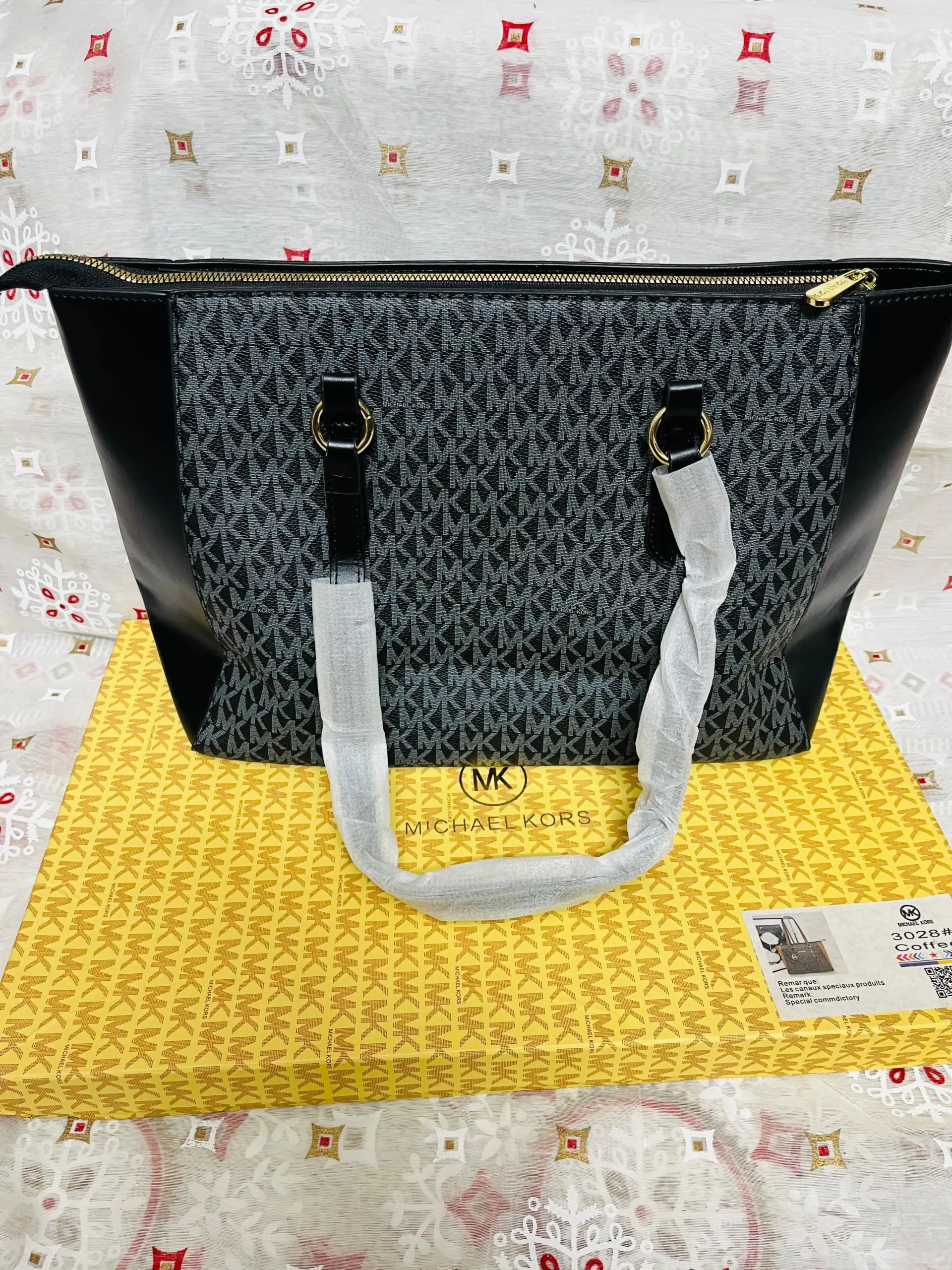 Michael Kors Charlotte Top Zip Tote Bag [1:1] - Image 1